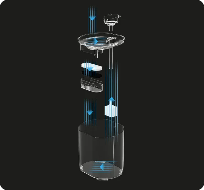 Oxygen filtration