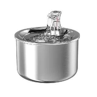 Stainless Steel Cat Water Fountain ft-02