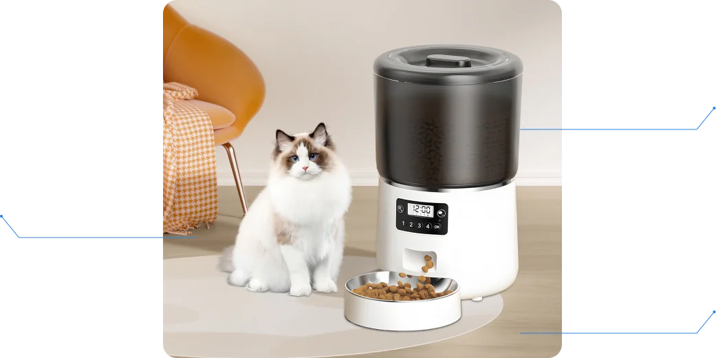 benefits of beardpet's automatic pet feeder