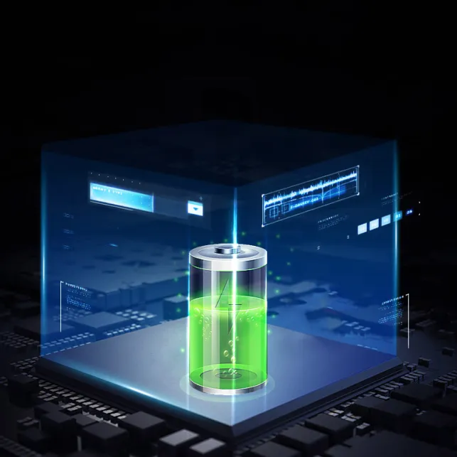 high capacity built-in battery