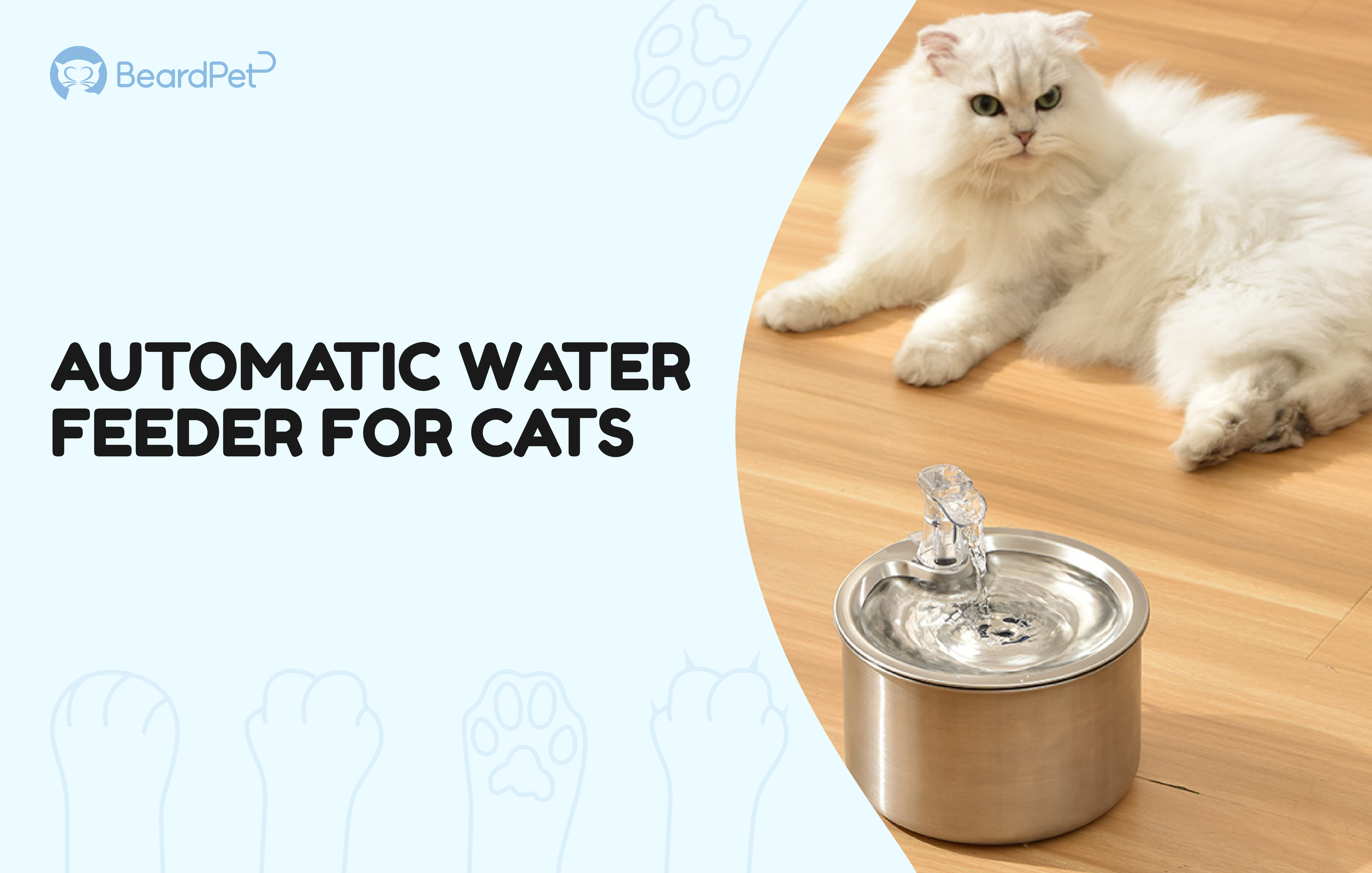 automatic water feeder for cats