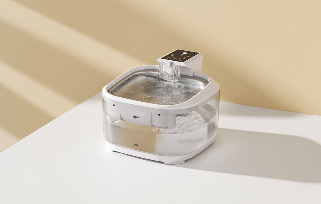 View of A Pet Family Must-have: Automatic Water Feeder for Cats - ODM&OEM Smart ...