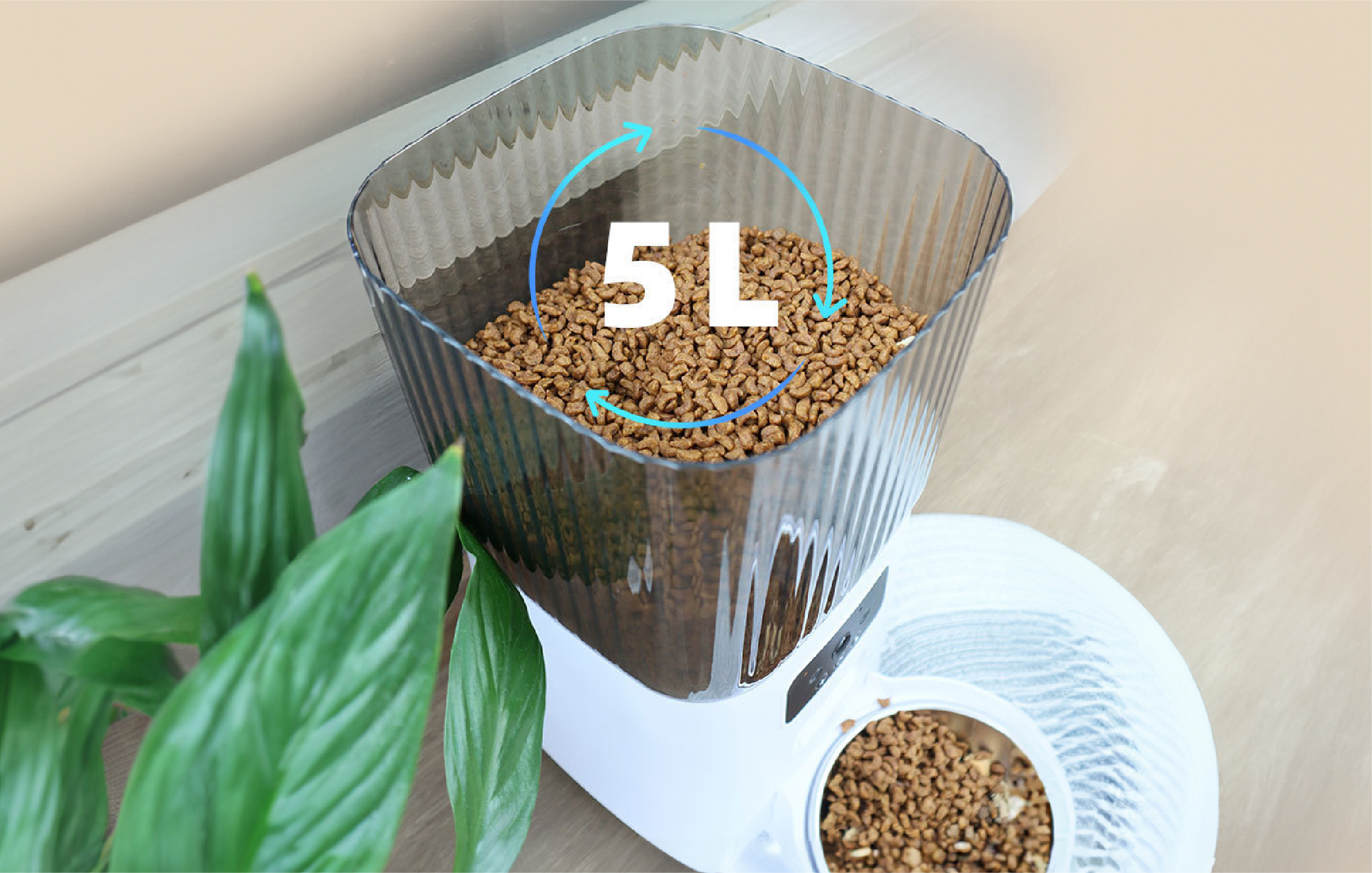 5L large capacity reservoir