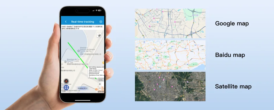 V43 tracker supports multiple maps