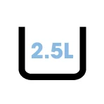 large capacity