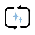 auto self cleaning icon