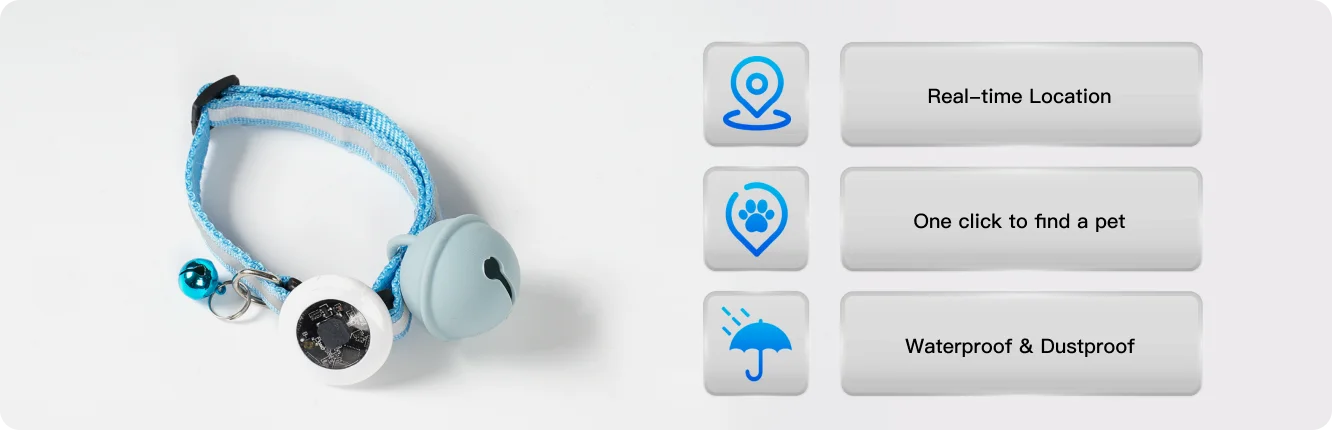 features of cat tracker collar