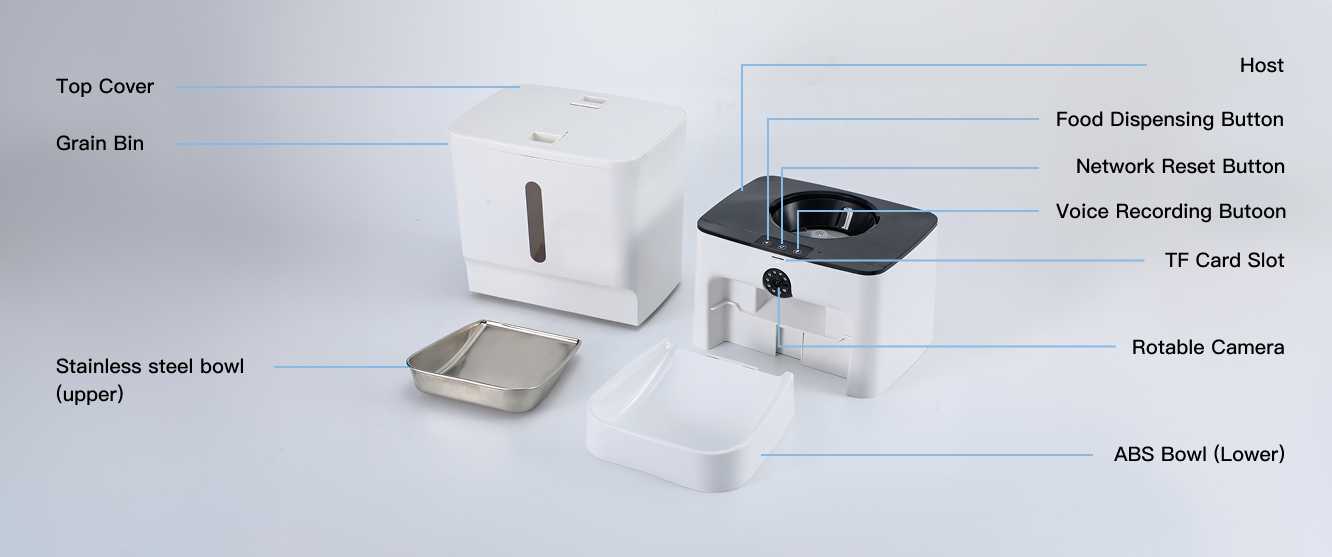 Product details of cat food dispenser FD-03