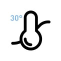 30°C constant temperature icon-ft-10