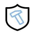 anti-removal phisical collar icon-V53